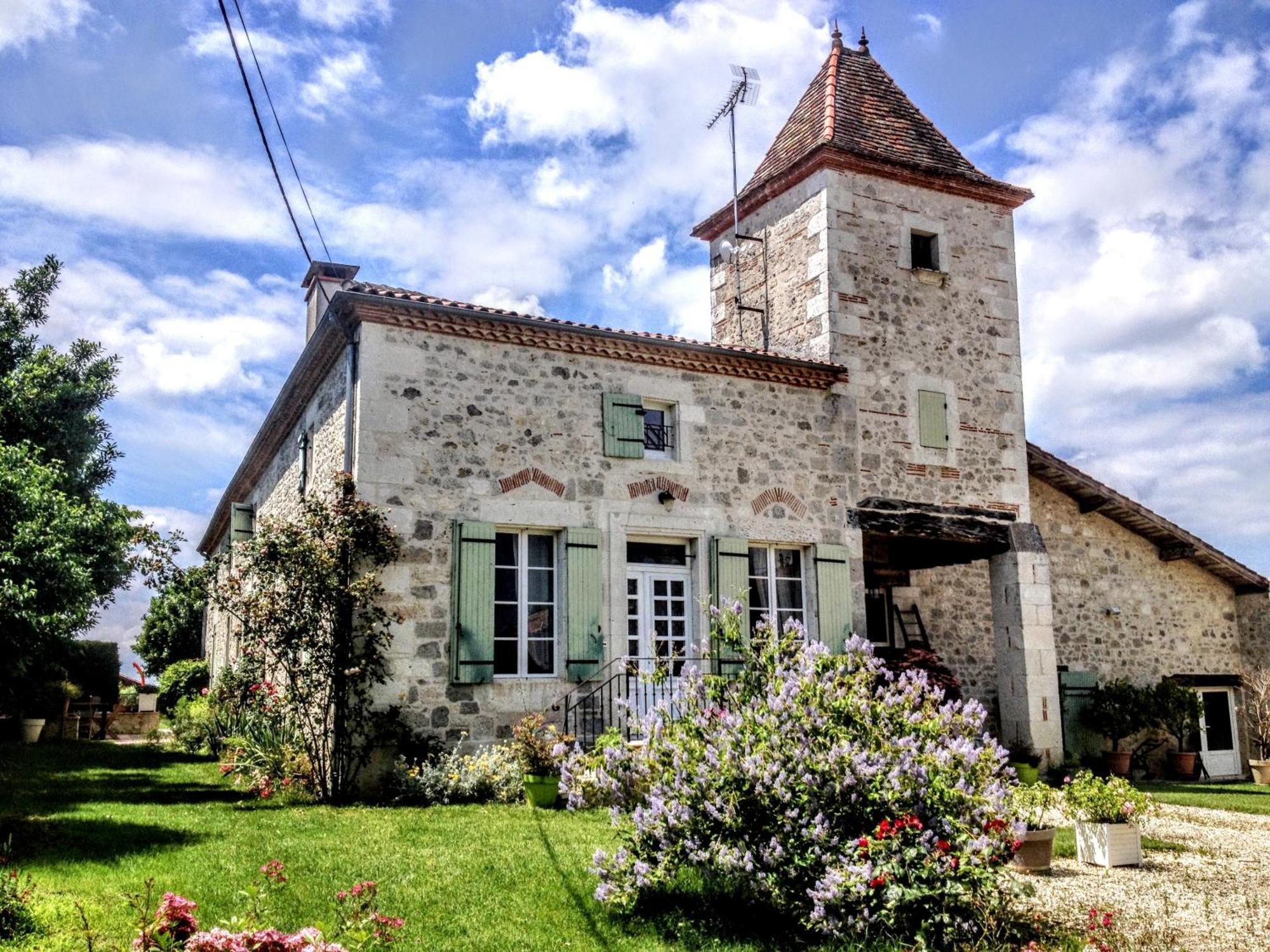 Gite Kiwi - Domaine Du Pi Geonnier De Saint-Vincent Bourran Exteriér fotografie